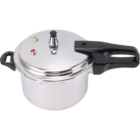 Autocuiseur en alliage d'aluminium pour cuisinière à gaz, grande capacité (26 cm / 10,2 pouces, 8,5 L), idéal pour la cuisson à la maison. (1/5)