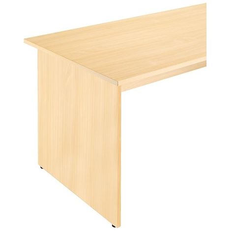 Bureau droit hêtre L 80 cm - O Line 2 - Maxiburo