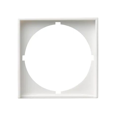Gira Marco adaptador redondo 50 x 50 mm System 55 Blanco puro [028103], 0281 03
