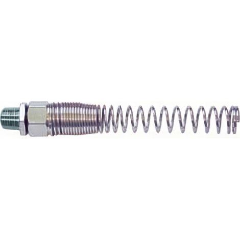 Raccord pneumatique tournant pour tuyau d'air D. 8 x 12 mm / mâle 1/4" - TU1014PT - Alsafix