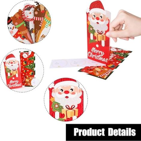 72pcs Christmas Money Cards with Envelopes Christmas Greeting Cards (1/3)