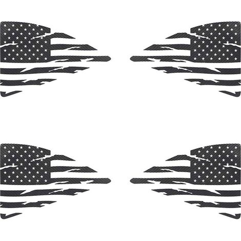 Este producto incluye cuatro pegatinas de fibra de carbono para la ventana trasera de los modelos Chevrolet Camaro de 2010 a 2014, incluida una pegatina con la bandera de auxilio. (1/3)