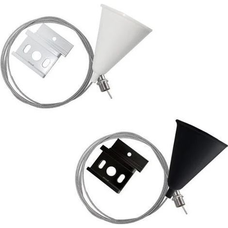 Aufhängevorrichtung für 1-Phasenstromschienen Ultra Power Schwarz (1/2)