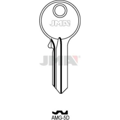 LLAVES JMA TIPO B MOD:AMG-  5D