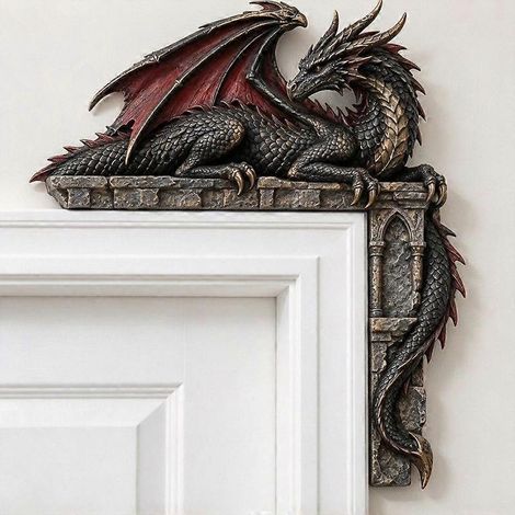 Décoration de porte de Noël, motifs animaux et festifs assortis, ornement d'angle et mural pour la décoration de la maison pendant les fêtes (1/5)