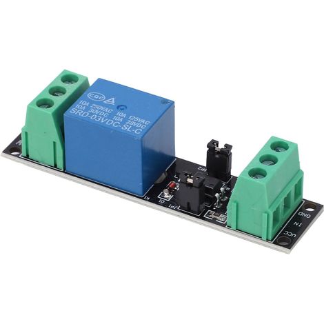 Module Relais 3V Pilotage Isolé Carte Contrôleur Driver Haut Niveau Simple Composant Électronique (1/5)