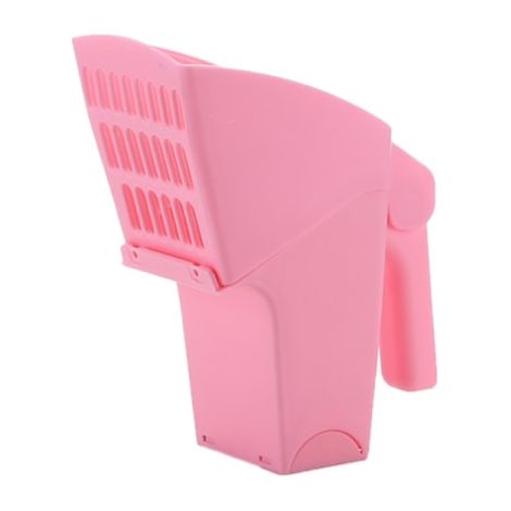 Lot de 3 pelles à litière, outil de nettoyage pour bac à chat, pelle hygiénique avec grattoir (1/5)