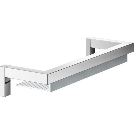 KEUCO Edition 90 Square Estante de ducha cromado/aluminio, 19158010000