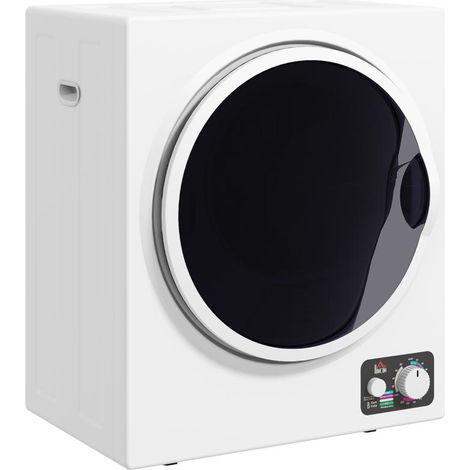 Mini sèche-linge 4 kg avec 4 programmes, 2 niveaux de chauffage, stérilisation jusqu'à 65 °C, 850 W pour le linge