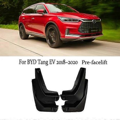 Kotflügelschutz für BYD Tang II EV MK2 20182024, Spritzschutz, Radlaufschutz, Schmutzfänger, Schmutzfänger, Seitenaufprallschutz, Außenteil, Autozubehör - 2018-2020