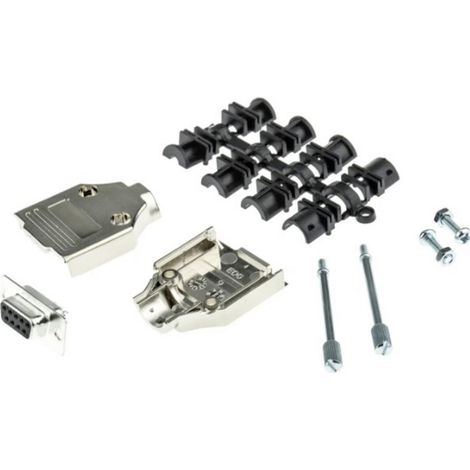 MH Connectors MHDTPK9-DB9S-K D-SUB Buchsenleisten-Set 180 ° Polzahl: 9 Lötkelch 1 St.