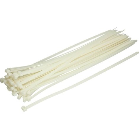 Serre-câble transparent 12,5 x 850 mm difficilement inflammable