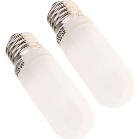 2pcs JDD Type 250W 220-240V E27 (vis Edison Standard) Ampoule halogène dépolie, Ampoule de modélisation de Remplacement pour éclairage stroboscopique Studio Photo (1/4)