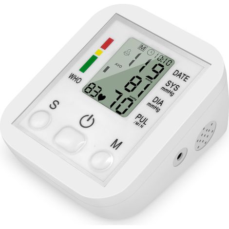 Tensiomètre Portable, brassard domestique, Type sphygmomanomètre, affichage LCD, mesure précise (1/5)
