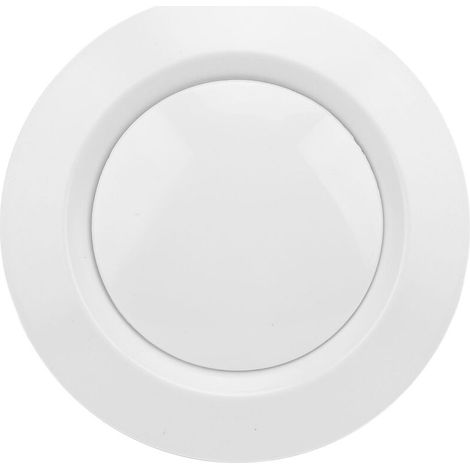 75 mm Couvercle de ventilation ronde,ABS Plastic réglable Air Ventilation Plafond Diffuseur,pour le salon de la salle de bain de la chambre