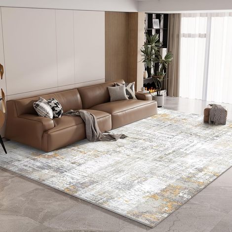 Tapis de Salon 120 × 170 cm, Lavable et Antidérapant (1/5)