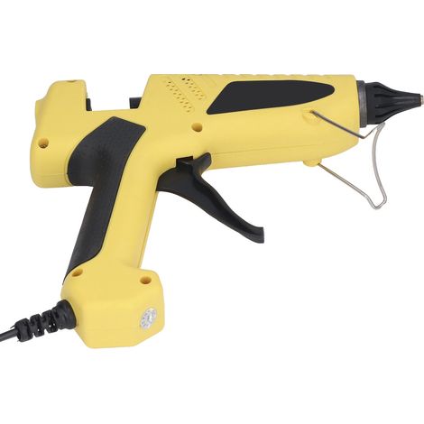 Pistolet à colle thermofusible 100 W pour plastique, alliage d'aluminium et verre (prise US 100-240 V) (1/5)