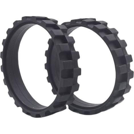 Roulettes Ulisem pour iRobot Roomba séries 500, 600, 700, 800 et 900 (lot de 2). Antidérapantes, adhérence exceptionnelle et installation facile. (1/4)