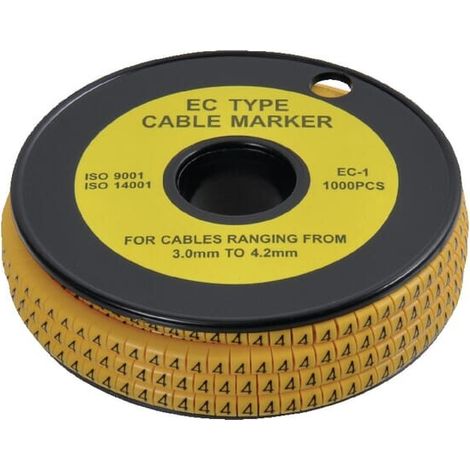 Codificaci贸n para cables 4 UNIVERSAL LA75354