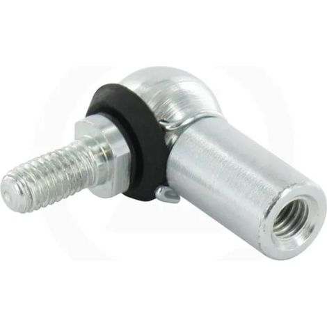 Rotule de Direction avec circlip et Joint étanche en Acier zingué DIN 71802 pièce de Fixation Universelle Longueur 30mm M8 Droite M8 Droite Vérin Gaz Roulement Bille Tige Goujon Fileté (1/3)