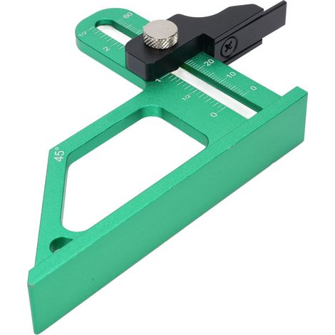 Repère hauteur bois 0-60mm en alliage aluminium outil mesure épaisseur scie sur table (1/5)