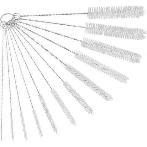 Juego de 13 cepillos de limpieza para pajitas y botellas - Cepillo de nailon y cepillo para radiadores (1/5)