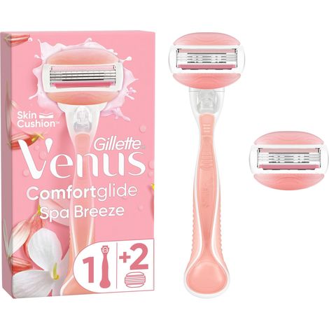 Gillette Venus Comfortglide Spa Breeze Rasierapparat mit 2 Klingen