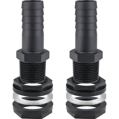 Roleader – Lot de 2 raccords trop plein cuve 25mm – Male leakproof pour citernes – Joints étanches inclus – Installation facile 32mm (1/5)