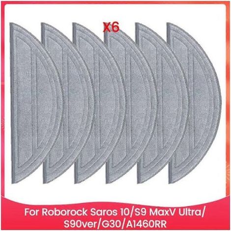 Lingette de nettoyage réutilisable et lavable pour Roborock Saros 10/S9 MaxV Ultra/S90ver/G30/A1460RR (1/5)