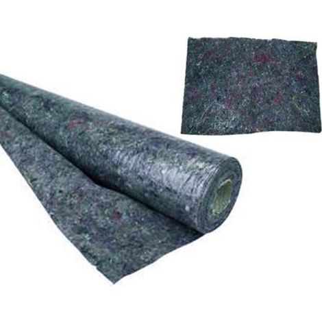 FELTRO PER PITTORI CON ANTISCIVOLO DI PROTEZIONE rotolo da mt.10x1h.gr.220mq.
