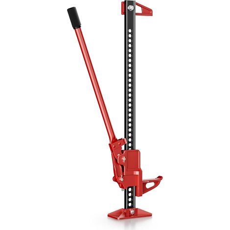 1 Cric à crémaillère, Charge max 3000 kg, Hauteur 12,2-76 cm, Acier, Tout-terrain 4x4 (1/5)