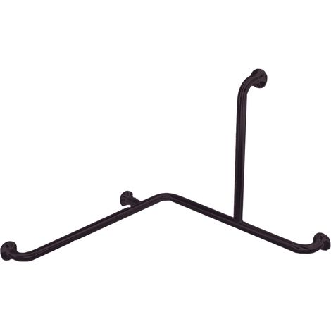 Presto Barra de apoyo bañera horizontal inox negro (1/2)