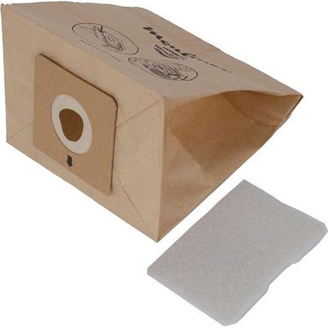 Boite de 6 sacs + 1 filtre (53529-51673) (ZR003901 MT000501) Aspirateur ROWENTA, MOULINEX (1/4)