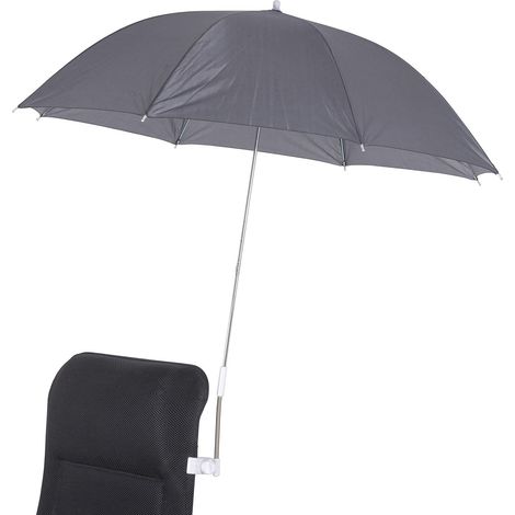 Chaise parasol universel Ø 106 cm Gris (1/5)