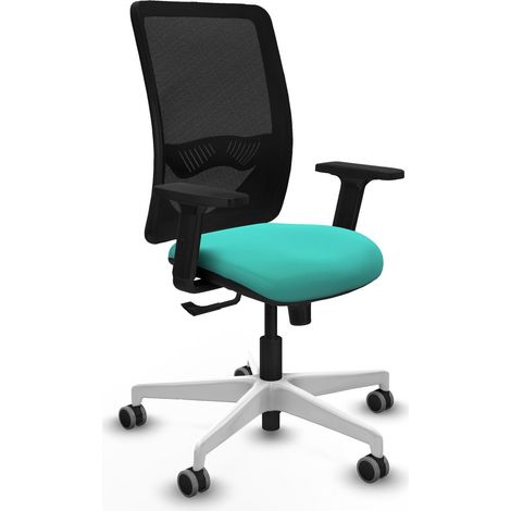 Silla de oficina piqueras y crespo Zulema negro tela malla (1/2)