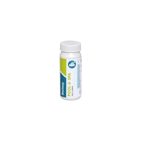 50 3-in-1-Teststreifen für Chlor, pH-Wert und Alkalität, 58142 (1/4)