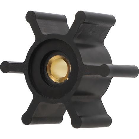 Turbine de pompe à eau à 6 pales 6303 – 0001, débit de refroidissement élevé, remplacement robuste pour moteur hors-bord JOHNSON (1/5)