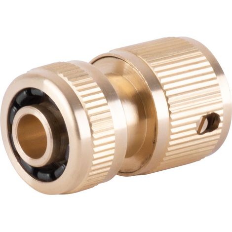 Schnellkupplung Strend Pro, Messing, 1/2", Garten, für Schlauch
