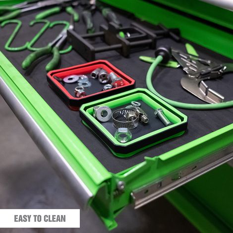 Plateau magnétique pliable pour vis, écrous, rondelles, goupilles et autres petites pièces (1/5)