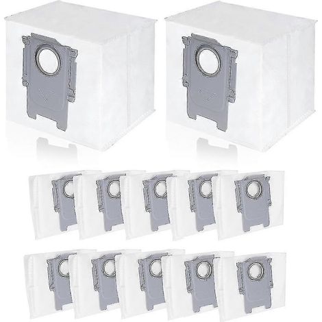 12er-Pack Ersatz-Staubsaugerbeutel für S8+ / S8 Pro Ultra / S7 Maxv Ultra / Q5 / Q5+ / + / Max+ - AquaForge (1/5)
