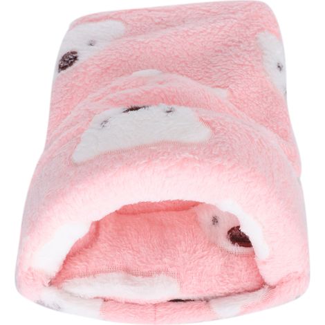 Lits d'hiver pour petits animaux de compagnie, hamster, écureuil, cage de couchage rose M (1/5)