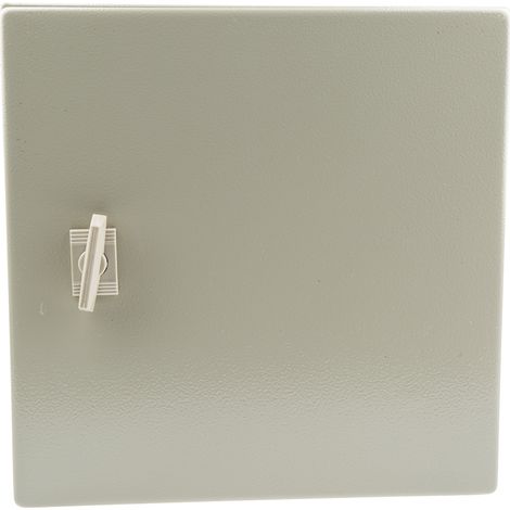 Coffret mural RS PRO en Acier RAL 7032 dim. ext. 300 x 300 x 150mm, IP66 ( Prix pour 1 ) (1/4)