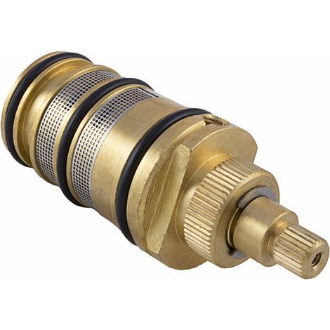 Mischer Einsatz Messing für Thermostat-Armatur 3 Regler V1 (1/4)