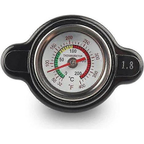 Bouchon de radiateur haute pression avec manomètre, 1,8 bar (25,6 psi) (1/5)