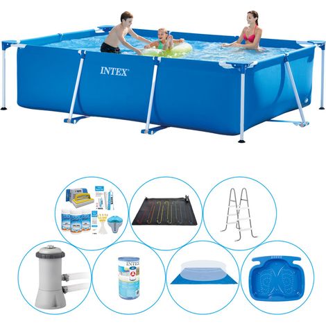 Intex Piscine Tubulaire Rectangulaire - 300x200x75 cm - 7-pièces S20840 (1/5)