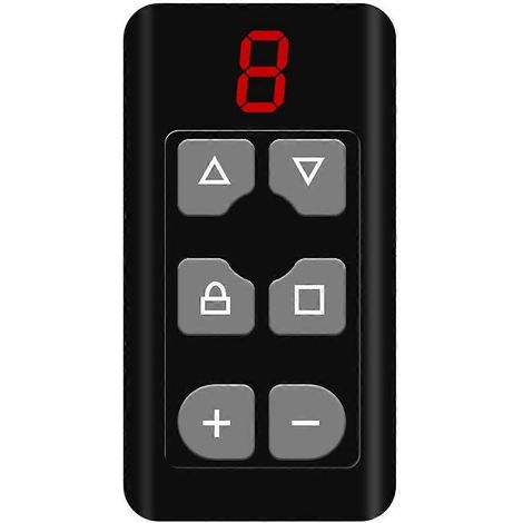 Télécommande multifréquence 8 canaux pour portail, porte sectionnelle, porte de garage, porte électrique (copie de télécommande D) (1/5)