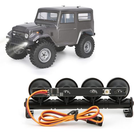Phare LED 5V pour Voiture RC RGT 1/10, Accessoire de Montage avec Vis, Diamètre 22mm - Éclairage Toit (1/3)