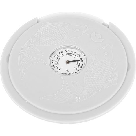 Humidificateur de rosace pour guitare acoustique, anti-dessèchement, avec hygromètre, blanc (1/5)