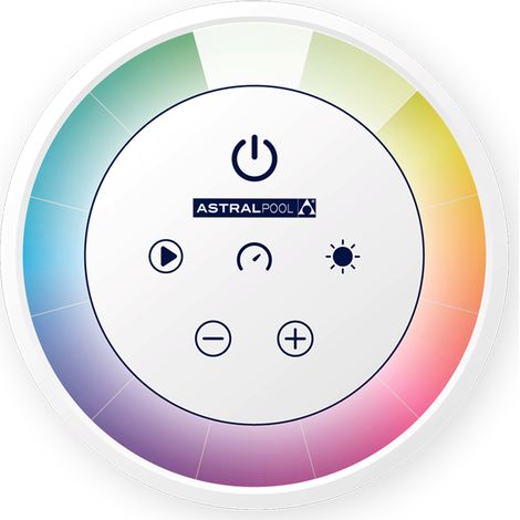 Control remoto AstralPool LumiPlus Plug&Play para iluminación RGB – 74399 (1/2)