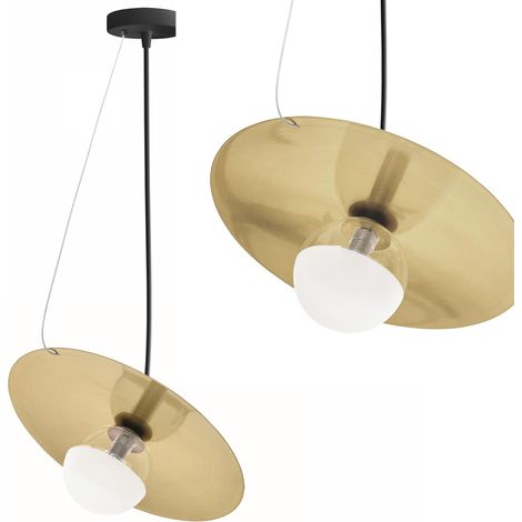 DECKENLAMPE APP1417-CP BLACK GOLD